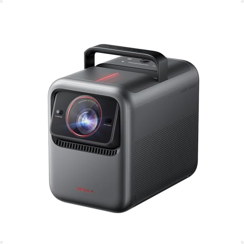 NEBULA X1 Triple Laser 4K Beamer, 3500 ANSI Lumen, 56000:1 Kontrast, 40W Stereo Sound, 0,9-1,5 optischer Zoom, AutoKalibrierung, Dolby Vision, 300 Zoll, Micro-Gimbal, GTV, Mit Griff, Outdoor NEBULA X1 Triple Laser 4K Beamer, 3500 ANSI Lumen, 56000:1 Kontrast, 40W Stereo Sound, 0,9-1,5 optischer Zoom, AutoKalibrierung, Dolby Vision, 300 Zoll, Micro-Gimbal, GTV, Mit Griff, Outdoor von NEBULA