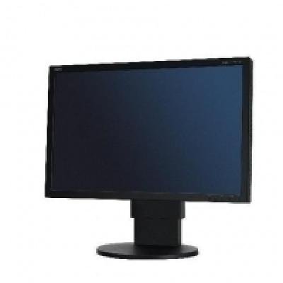NEC MultiSync EA241WM 61 cm (24 Zoll) Widescreen TFT Monitor DVI-D, VGA (Kontrast 1000:1, 5ms Reaktionszeit) schwarz von NEC MultiSync