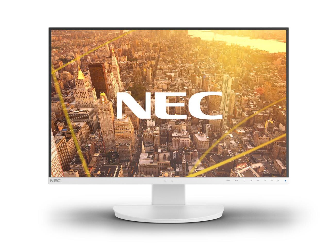 NEC Monitor MultiSync EA241WU-WH LED-Display 61 cm (24") weiß von NEC