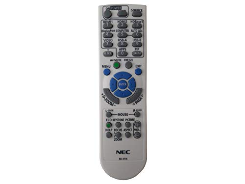 NEC Original Fernbedienung RD-477E, 7N901171, 7N901261, RMT-PJ39 - RD-472E von NEC