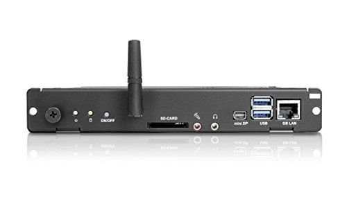 NEC Slot-In PC 100014120 1,58 GHz N2807 900 g Thin Client schwarz - Mini Desktop-PC (1,58 GHz, N2807, Intel Celeron, 2,16 GHz, 4 GB, DDR3-SDRAM) von NEC