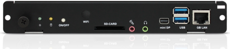 NEC Slot-In PC 100014120 - N2807 - Intel® Celeron® - SSD - SD - SDHC - DDR3-SDRAM - Intel HD Graphics (100014120) von NEC
