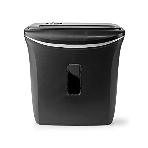 Aktenvernichter - 6x A4-Seiten - 12 l - Sicherheitsnorm: DIN 4-300 W - Schwarz Aktenvernichter - 6x A4-Seiten - 12 l - Sicherheitsnorm: DIN 4-300 W - Schwarz von NEDIS