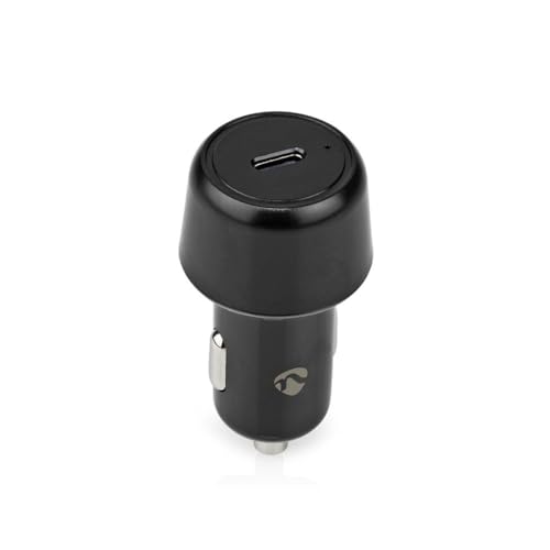 Auto-Ladegerät - 45 W - 3.0 A - Anzahl der Ausgänge: 1 - Port Type: USB-C - Automatische Spannungswahl von NEDIS