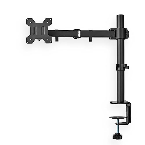 Desk Monitor Mount - 1 Screen(s) - 14-24" - 75x75 / 100x100 - Full Motion von NEDIS