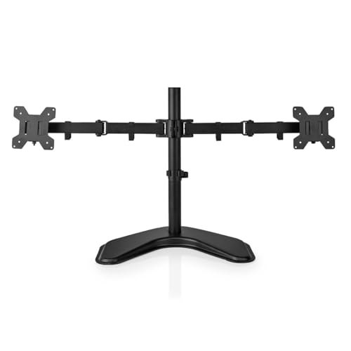 Desk Monitor Mount - 2 Screen(s) - 15-32" - 75x75 / 100x100 - Full Motion von NEDIS