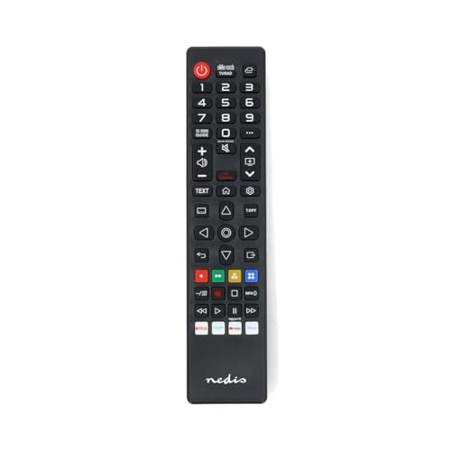 Ersatz Fernbedienung - Passend für: LG - Vorprogrammiert - 1 Gerät Disney + Button/Netflix Button/Rakuten TV Button - Infrarot - Schwarz Ersatz Fernbedienung - Passend für: LG - Vorprogrammiert - 1 Gerät Disney + Button/Netflix Button/Rakuten TV Button - Infrarot - Schwarz von NEDIS