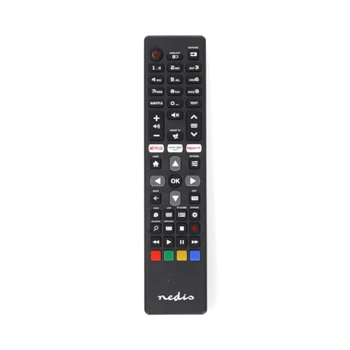 Ersatz Fernbedienung - Passend für: Philips - Vorprogrammiert - 1 Gerät Netflix Button/Rakuten TV Button/Smart Hub Button - Infrarot - Schwarz von NEDIS