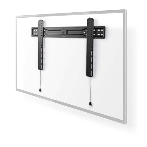 Feste TV-Wandhalterung - 37-70" - maximal unterstützes Bildschirmgewicht: 35 kg - Minimaler Wandabstand: 18 mm - Stahl - Schwarz Feste TV-Wandhalterung - 37-70" - maximal unterstützes Bildschirmgewicht: 35 kg - Minimaler Wandabstand: 18 mm - Stahl - Schwarz von NEDIS