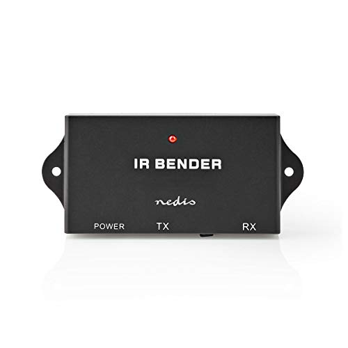 IR Remote Control Extender | Signal Range: 7.0 m | 3 Devices | ABS | Black von NEDIS