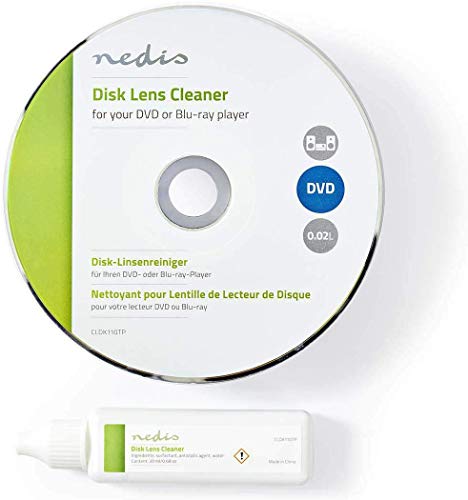 Kit DVD CD Reinigung Reinigung CD-Player DVD BLU Ray Lens Optisch von NEDIS