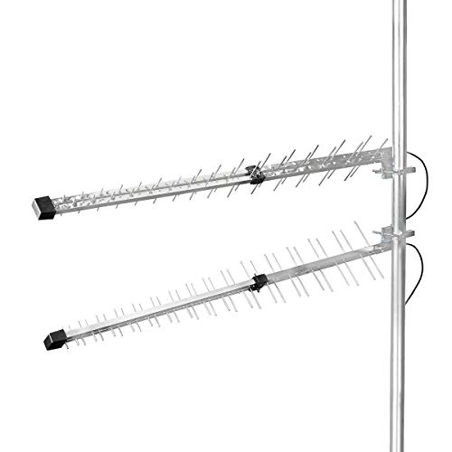 NEDIS 5G / 4G / 3G Antenne - Für den Außenbereich - 698-2700 MHz - Verstärkung dBi (bei Antennenkabel): 15 dB - 0.30 m - Silber von NEDIS