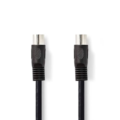 NEDIS DIN-Audio-Kabel | DIN 5-Pin Stecker | DIN 5-Pin Stecker | Vernickelt | 3.00 m | rund | PVC | Schwarz | Plastikbeutel NEDIS DIN-Audio-Kabel | DIN 5-Pin Stecker | DIN 5-Pin Stecker | Vernickelt | 3.00 m | rund | PVC | Schwarz | Plastikbeutel von NEDIS