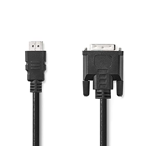NEDIS HDMI - DVI Kabel, HDMI Stecker - DVI-D 24+1-polig Stecker, schwarz, 3,0 m von NEDIS