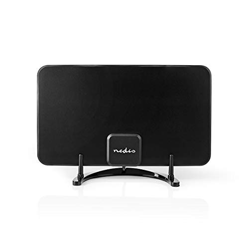 NEDIS Indoor HDTV Antenna Indoor HDTV Antenna | Active | FM/UHF/VHF | Reception Range: 0-25 km | LTE700 | Gain: 28 dB | NEDIS Indoor HDTV Antenna Indoor HDTV Antenna | Active | FM/UHF/VHF | Reception Range: 0-25 km | LTE700 | Gain: 28 dB | von NEDIS