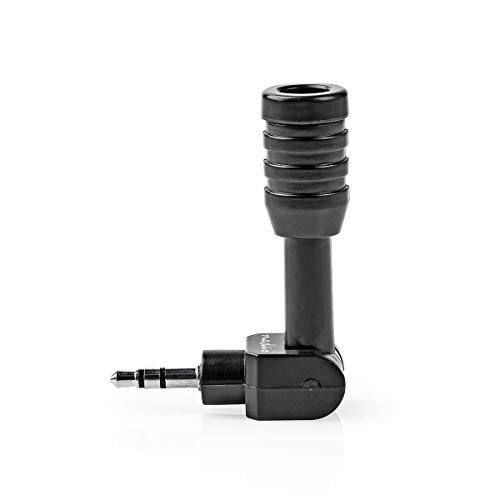 NEDIS MICMJ100BK Kabelgebundenes Mikrofon | Mini | Steckmontage | 3,5 mm | Schwarz von NEDIS