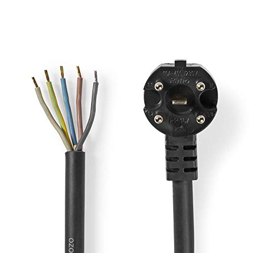 NEDIS Ofen Netzkabel - Perilex - Open - 1.50 m - Schwarz von NEDIS