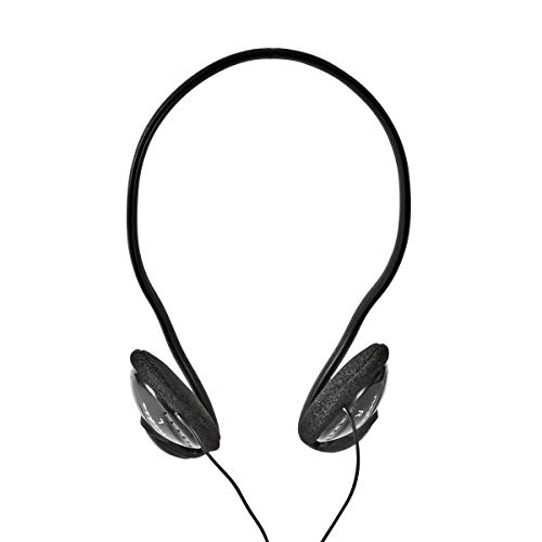 NEDIS On-Ear-Kopfhörer mit Kabel | 3.5 mm | Seillänge: 2.10 m | Schwarz 2.10 m Schwarz, One Size von NEDIS