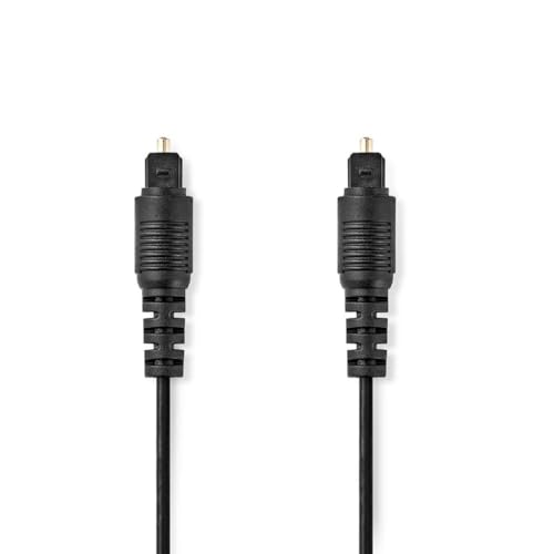Nedis Optisches Audiokabel | Toslink Stecker | Toslink Stecker | 3.00 m | rund | PVC | Schwarz | Plastikbeutel Nedis Optisches Audiokabel | Toslink Stecker | Toslink Stecker | 3.00 m | rund | PVC | Schwarz | Plastikbeutel von NEDIS