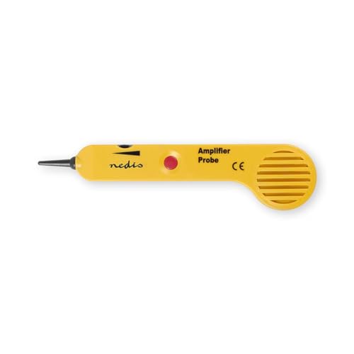NEDIS PC and Multimedia Cable Tester PC and Multimedia Cable Tester | Tongenerator | LED Anzeige | Kopfhörerverbindung | Batteriebetrieben Gelb, NWTG100YE NEDIS PC and Multimedia Cable Tester PC and Multimedia Cable Tester | Tongenerator | LED Anzeige | Kopfhörerverbindung | Batteriebetrieben Gelb, NWTG100YE von NEDIS