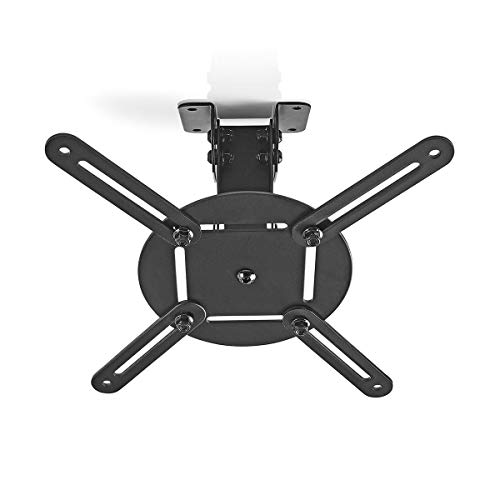 Projektorhalterung - Vollbeweglich - 10 kg - drehbar - kippbar - Stahl - Schwarz von NEDIS