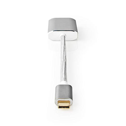 NEDIS USB-Adapter | USB 3.2 Gen 1 | USB-C™ Stecker | Mini DisplayPort Buchse | 0.20 m | rund | Vergoldet | Geflochten von NEDIS