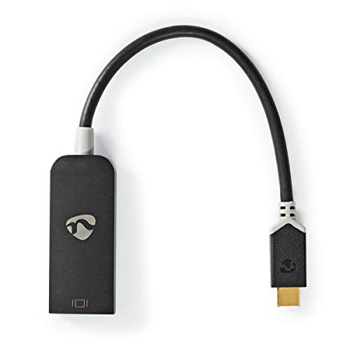 NEDIS USB-C auf DisplayPort Adapter mit DP Alt Mode (4K 60 Hz) / schwarz - 0,15 Meter von NEDIS