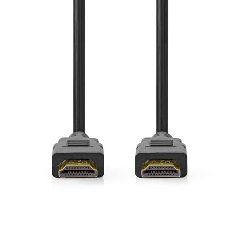 NEDIS Ultra High Speed ​​HDMI -Kabel - HDMI Stecker - HDMI Stecker - 8K@60Hz - 48 Gbps - 3.00 m - Rund - 6.7 mm - Schwarz - Label von NEDIS