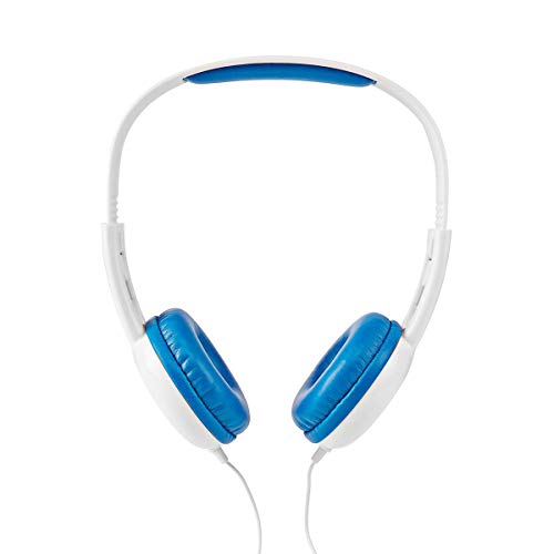 NEDIS Verkabelte On-Ear Kopfhörer | 3,5 mm | Kabellänge: 1,20 m | 82 dB 1,20 m Blau von NEDIS