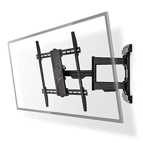 NEDIS Vollbewegliche-TV-Wandhalterung - 43-100" - maximal unterstützes Bildschirmgewicht: 70 kg - kippbar - drehbar - Minimaler Wandabstand: 70 mm - Maximaler Wandabstand: 800 mm - 3 Drehpunkt(e) von NEDIS