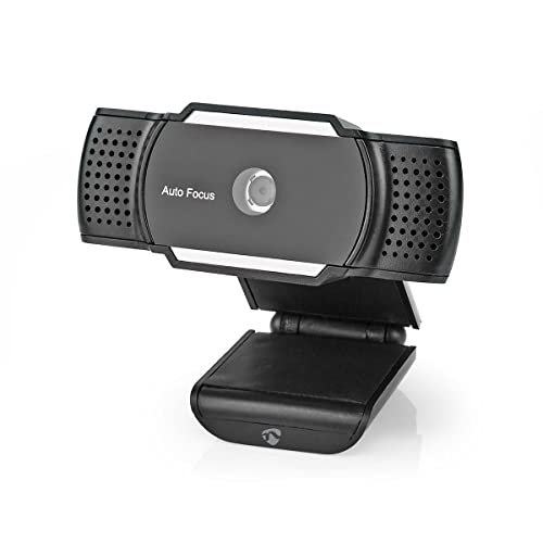 NEDIS WCAM110BK Webcam | 2K@30fps | Autofokus | Eingebautes Mikrofon | Schwarz von NEDIS