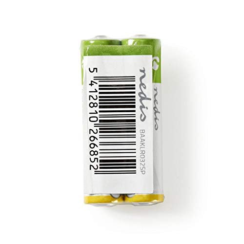 Nedis AAA-Alkaline-Batterie, 1,5 V, 2 Stück von NEDIS