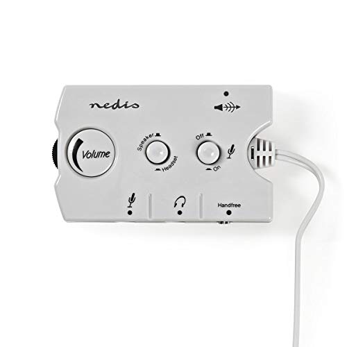 Nedis Analoger Audioschalter 2 x 3.5 mm Stecker 3 x 3.5 mm Buchse 2.5 mm Buchse Elfenbein schwarz Nedis Analoger Audioschalter 2 x 3.5 mm Stecker 3 x 3.5 mm Buchse 2.5 mm Buchse Elfenbein schwarz von NEDIS