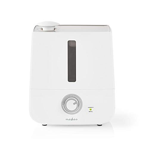 Nedis - Befeuchter - 2,8 l - Kühlnebel - Automatischer Stopp - Einfach einstellbar - Für gesundes, gleichbleibendes Raumklima - Gebrauch 0 - 25 m² von NEDIS
