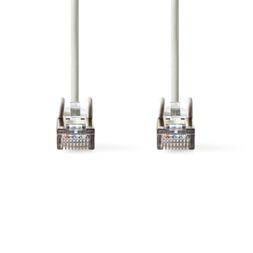 Nedis CAT5e-Netzwerkkabel - SF/UTP - RJ45 Stecker - RJ45 Stecker - 1.50 m - Rund - PVC - Grau - Label Nedis CAT5e-Netzwerkkabel - SF/UTP - RJ45 Stecker - RJ45 Stecker - 1.50 m - Rund - PVC - Grau - Label von NEDIS