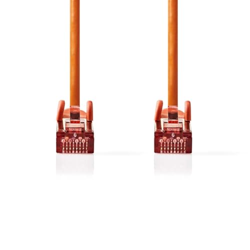 Nedis CAT6-Netzwerkkabel - RJ45 Stecker - RJ45 Stecker - S/FTP - 0.25 m - Rund - LSZH - Orange - Label Nedis CAT6-Netzwerkkabel - RJ45 Stecker - RJ45 Stecker - S/FTP - 0.25 m - Rund - LSZH - Orange - Label von NEDIS