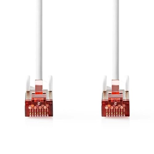 Nedis CAT6-Netzwerkkabel - RJ45 Stecker - RJ45 Stecker - S/FTP - 10.0 m - Rund - LSZH - Weiss - Label Nedis CAT6-Netzwerkkabel - RJ45 Stecker - RJ45 Stecker - S/FTP - 10.0 m - Rund - LSZH - Weiss - Label von NEDIS