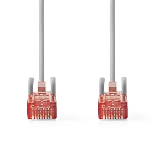 Nedis CAT6-Netzwerkkabel - RJ45 Stecker - RJ45 Stecker - U/UTP - 0.25 m - Rund - PVC - Grau - Label Nedis CAT6-Netzwerkkabel - RJ45 Stecker - RJ45 Stecker - U/UTP - 0.25 m - Rund - PVC - Grau - Label von NEDIS