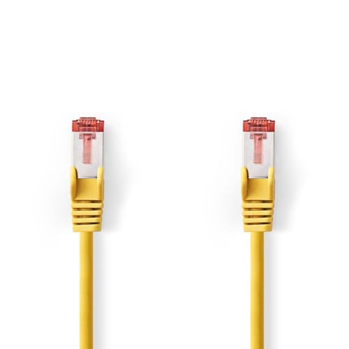 Nedis CAT6 Netzwerkkabel - Rj45 Male - RJ45 Male - S/FTP - 15.0m - Rund - LSZH - Grau - Label Nedis CAT6 Netzwerkkabel - Rj45 Male - RJ45 Male - S/FTP - 15.0m - Rund - LSZH - Grau - Label von NEDIS