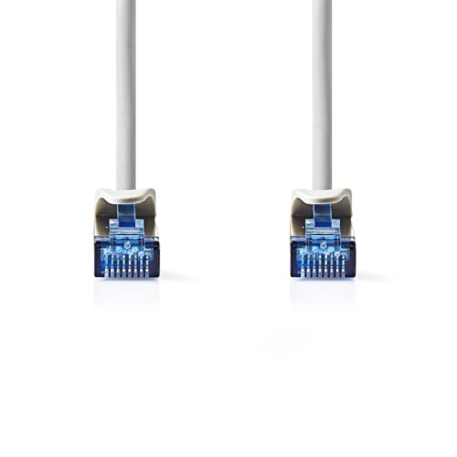 Nedis CAT6a-Netzwerkkabel - S/FTP - RJ45 Stecker - RJ45 Stecker - 2.00 m - Snagless - Rund - LSZH - Grau - Label Nedis CAT6a-Netzwerkkabel - S/FTP - RJ45 Stecker - RJ45 Stecker - 2.00 m - Snagless - Rund - LSZH - Grau - Label von NEDIS