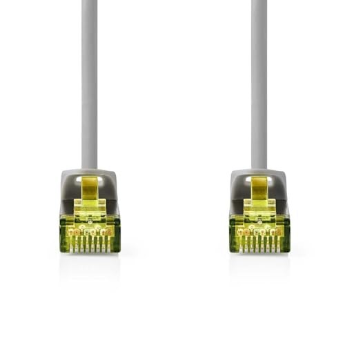 Nedis CAT7-Netzwerkkabel - S/FTP - RJ45 Stecker - RJ45 Stecker - 20.0 m - Snagless - Rund - LSZH - Grau - Label Nedis CAT7-Netzwerkkabel - S/FTP - RJ45 Stecker - RJ45 Stecker - 20.0 m - Snagless - Rund - LSZH - Grau - Label von NEDIS