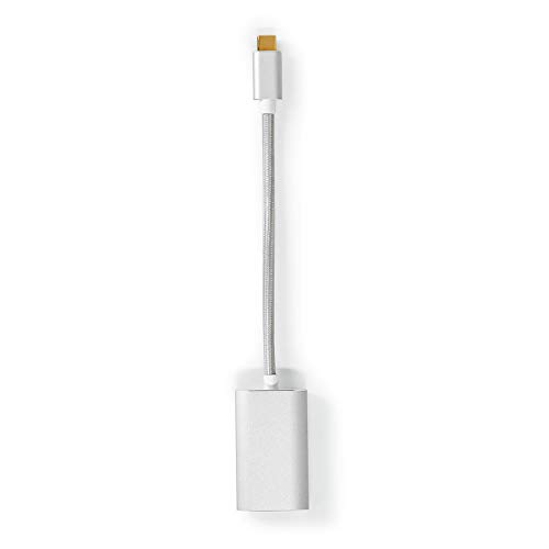 Nedis CCTB64480AL02 câble vidéo et adaptateur 0,2 m USB Type-C DisplayPort Argent Nedis CCTB64480AL02 câble vidéo et adaptateur 0,2 m USB Type-C DisplayPort Argent von NEDIS