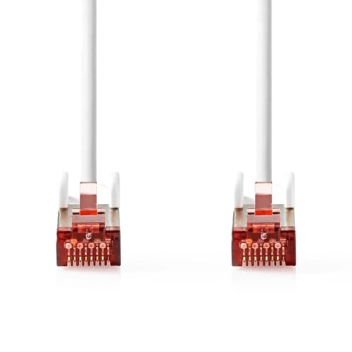 Nedis Cat 6 Kabel - RJ45 Stecker - RJ45 Stecker - S/FTP - 0.50 m - Rund - LSZH - Weiss - Box Nedis Cat 6 Kabel - RJ45 Stecker - RJ45 Stecker - S/FTP - 0.50 m - Rund - LSZH - Weiss - Box von NEDIS