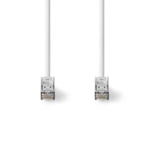 Nedis Cat 8.1-Netzwerkkabel - S/FTP - RJ45 Stecker - RJ45 Stecker - 0.25 m - Rund - LSZH - Weiss - Label Nedis Cat 8.1-Netzwerkkabel - S/FTP - RJ45 Stecker - RJ45 Stecker - 0.25 m - Rund - LSZH - Weiss - Label von NEDIS