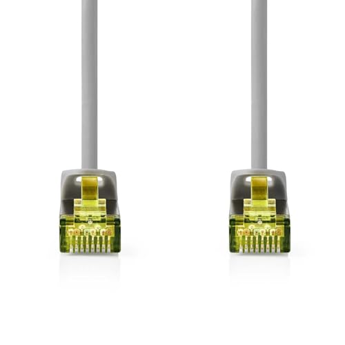 Nedis Cat 8.1-Netzwerkkabel - S/FTP - RJ45 Stecker - RJ45 Stecker - 5.00 m - Rund - LSZH - Grau - Label Nedis Cat 8.1-Netzwerkkabel - S/FTP - RJ45 Stecker - RJ45 Stecker - 5.00 m - Rund - LSZH - Grau - Label von NEDIS