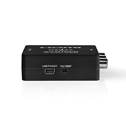 Nedis HDMI ™ Converter - 3X RCA Buchse - HDMI™ Ausgang - 1-Weg - 1080p - 1.65 Gbps - ABS - Anthrazit von NEDIS