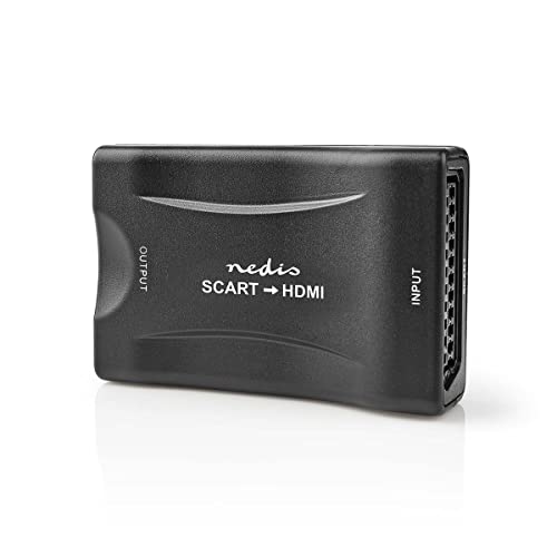 Nedis HDMI ™ Converter | SCART Buchse | HDMI™ Eingang | 1-Weg | 1080p | 1.2 Gbps | ABS | Schwarz von NEDIS