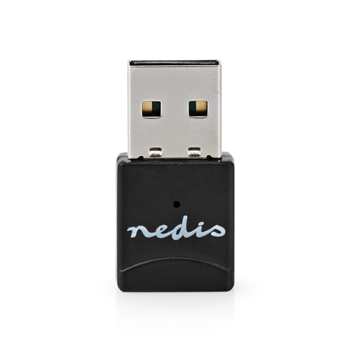 Nedis Netzwerk-Dongle - Wi-Fi - AC600-2.4/5 GHz (Dual Band) - USB2.0 - Wi-Fi Speed total: 600 Mbps - Windows 10 / Windows 11 / Windows 8 von NEDIS
