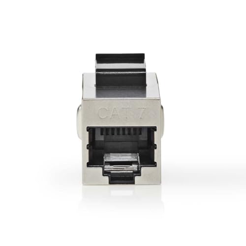 Nedis Netzwerkkoppler - CAT6a / CAT7 - Geschirmt - RJ45 Buchse - RJ45 Buchse - Gerade - Metall - Box Nedis Netzwerkkoppler - CAT6a / CAT7 - Geschirmt - RJ45 Buchse - RJ45 Buchse - Gerade - Metall - Box von NEDIS