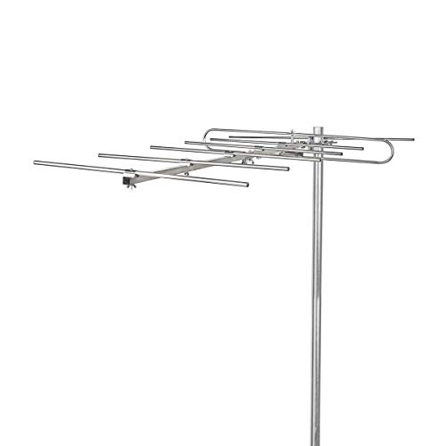 Nedis - TV Antenne - Max. 13dB Verstärkung - VHF: 174-230 MHz - 50km Reichweite - für Draußen Nedis - TV Antenne - Max. 13dB Verstärkung - VHF: 174-230 MHz - 50km Reichweite - für Draußen von NEDIS
